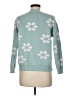 Maurices Floral Teal Pullover Sweater Size M - photo 2