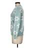Maurices Floral Teal Pullover Sweater Size M - photo 5