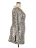 Motel Metallic Silver Cocktail Dress Size XXL - photo 4