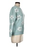 Maurices Floral Teal Pullover Sweater Size M - photo 4
