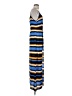MICHAEL Michael Kors 100% Polyester Stripes Blue Casual Dress Size S - photo 4