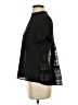 Zara Basic Black Short Sleeve Blouse Size S - photo 5