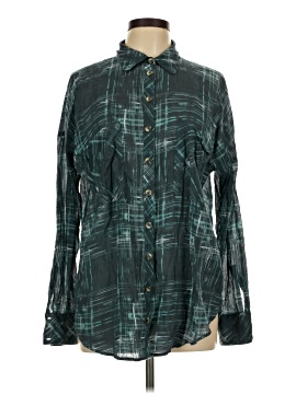 Free People Long Sleeve Button Down Shirt