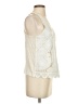 Club Monaco 100% Polyester Ivory Sleeveless Blouse Size XS - photo 4