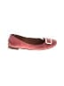 Coach Color Block Burgundy Pink Flats Size 8 - photo 1