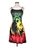 Unbranded Graphic Black Casual Dress Size S - photo 1
