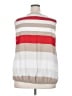 Alfani 100% Polyester Stripes Tan Sleeveless Blouse Size 20 - photo 2