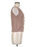 Sweet Rain 100% Polyester Tan Sweater Vest Size M - photo 4
