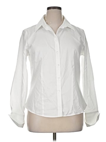 Calvin Klein Long Sleeve Button-Down Shirt (view 1)