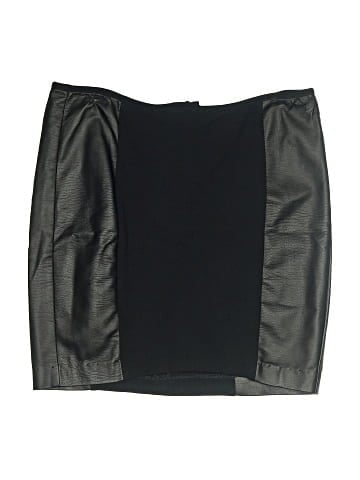 Delia's Faux Leather Skirt (view 1)