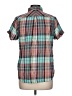 Woolrich Plaid Teal Short Sleeve Button-Down Shirt Size L - photo 2