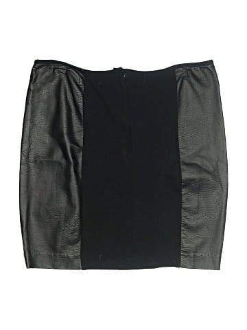 Delia's Faux Leather Skirt (view 2)