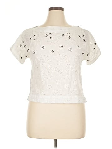 Solitaire Short Sleeve Blouse (view 1)