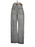 Denim Forum 100% Cotton Chevron-herringbone Gray Jeans Size 24 waist - photo 2