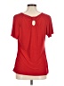 Carol Rose Red Short Sleeve Blouse Size M (estimated) - photo 2