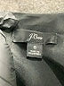 J.Crew 100% Polyester Solid Black Casual Dress Size 6 - photo 6