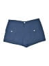 Beach House 100% Nylon Solid Blue Shorts Size 12 - photo 1