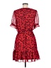 Express 100% Polyester Hearts Red Cocktail Dress Size M - photo 2