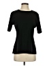 misook 100% Acrylic Black Short Sleeve Top Size S - photo 1