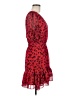 Express 100% Polyester Hearts Red Cocktail Dress Size M - photo 4