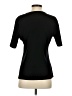 misook 100% Acrylic Black Short Sleeve Top Size S - photo 2