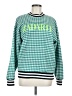 Rodarte Checkered-gingham Green Pullover Sweater Size M - photo 1