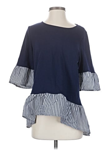 Pleione 3/4 Sleeve Blouse (view 1)