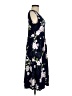 Unbranded Floral Blue Casual Dress Size S - photo 4