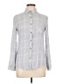 Sim & Sam 100% Rayon Plaid Gray Long Sleeve Button-Down Shirt Size L - photo 1