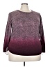 Cj Banks Burgundy Pullover Sweater Size 3X - photo 1