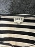 Kule 100% Cotton Stripes Ivory Long Sleeve Turtleneck Size M - photo 6
