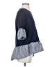 Pleione Blue 3/4 Sleeve Blouse Size S - photo 4