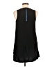 Express 100% Rayon Solid Black Casual Dress Size M - photo 2