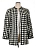 Focus 2000 Houndstooth Silver Cardigan Size 16 - photo 1