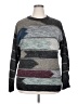 Assorted Brands Print Gray Pullover Sweater Size EU 50 / US 18-20 - photo 1