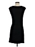 Moda International Solid Black Casual Dress Size S - photo 2