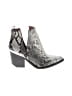 Jeffrey Campbell Gray Ivory Ankle Boots Size 7 - photo 1