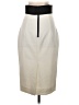 Milly Solid Ivory Formal Skirt Size 2 - photo 2