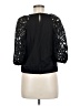 Left Coast by Dolan 100% Cotton Black 3/4 Sleeve Top Size M - photo 2