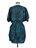 Express Tie-dye Teal Casual Dress Size M - photo 2