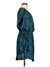 Express Tie-dye Teal Casual Dress Size M - photo 4