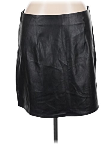 Old Navy Faux Leather Skirt (view 1)