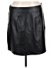 Old Navy 100% Polyester Black Faux Leather Skirt Size XL - photo 1