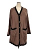 Shein Curve Brown Cardigan Size 20 Plus (4) - photo 1
