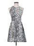 Joie 100% Silk Animal Print Silver Cocktail Dress Size XS - photo 1