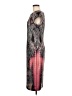 ECI Paisley Gray Cocktail Dress Size 6 - photo 5