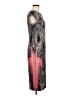 ECI Paisley Gray Cocktail Dress Size 6 - photo 4