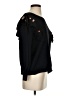Something Navy Hearts Black Pullover Sweater Size S - photo 4