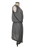 Ryu Solid Gray Casual Dress Size S - photo 4