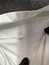 Unbranded 100% Polyester Ivory Short Sleeve Blouse Size M - photo 7